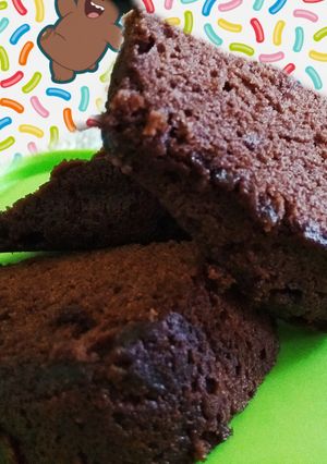 Foto resep Brownies kukus chocolatos (takaran sendok)