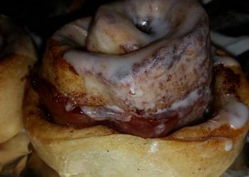 Latest Recipe Cinnamon Rolls with bacon rolled in them Home Style