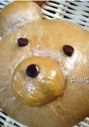 A picture of Double Chocolate Teddybear Bread.