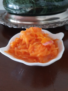 Una foto de Chutney de zanahoria y mandarina 🥕🍊
