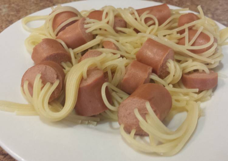 Steps to Prepare Ultimate Spaghetti Dogs