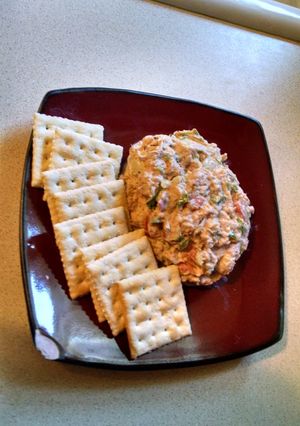 A picture of Tuna salad.
