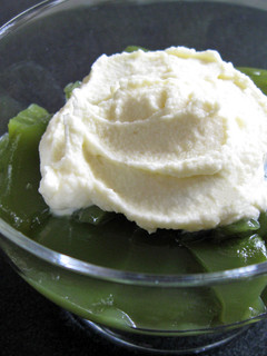 A picture of Matcha Jelly.