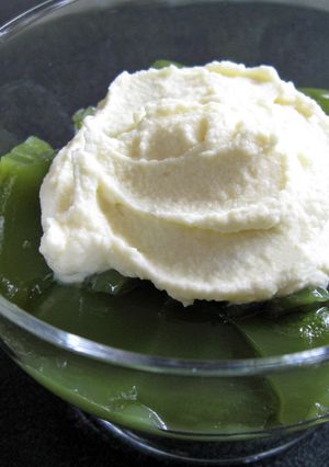 A picture of Matcha Jelly.