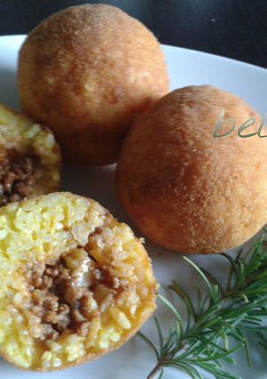A picture of Easy Rice Croquettes (Arancini).