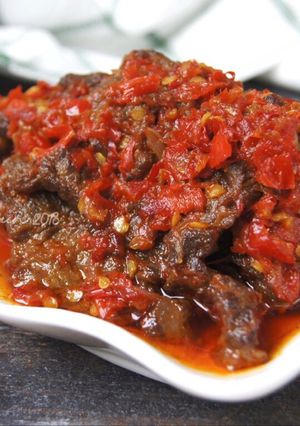 Foto resep Dendeng Balado Basah