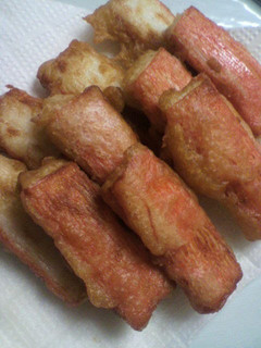 A picture of Golden Ratio Imitation Crabstick Fritters.