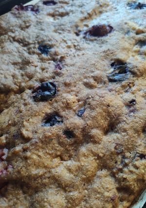 Une photo de ⭐ Cookie géant fruits rouges