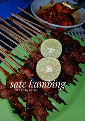 Foto resep Sate kambing enak