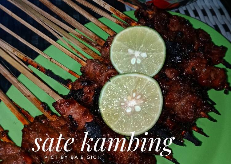 Bagaimana Menyiapkan Sate kambing enak Anti Gagal