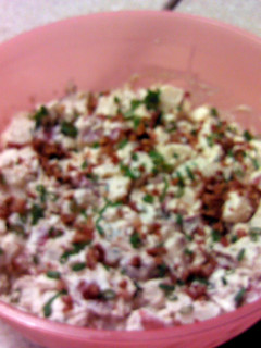 A picture of Bacon Horseradish Potato Salad.