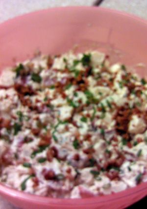 A picture of Bacon Horseradish Potato Salad.