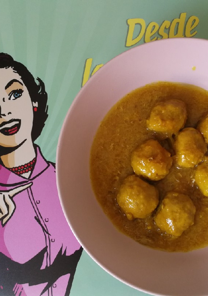Una foto de Albóndigas en salsa🍲