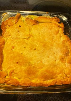 A picture of Deep Dish Chicken Pot Pie.