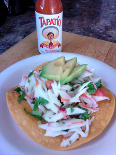 A picture of Tostadas de jaiva.
