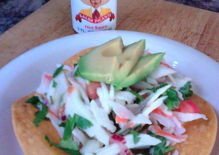 Recipe of Any-night-of-the-week Tostadas de jaiva