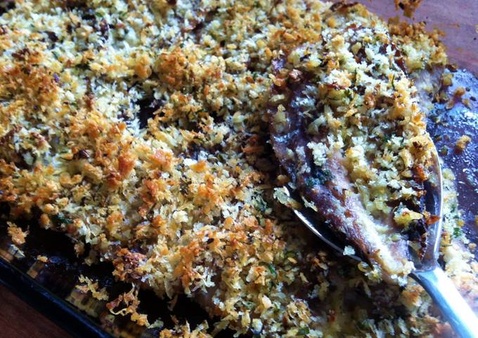 Garlic & 'Panko' Baked Sardines