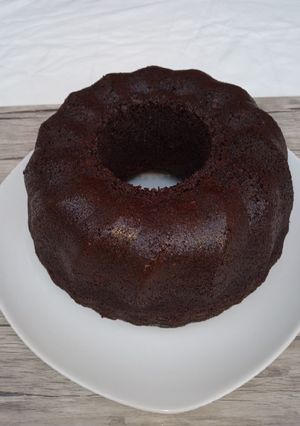 Una foto de Queque integral húmedo de chocolate