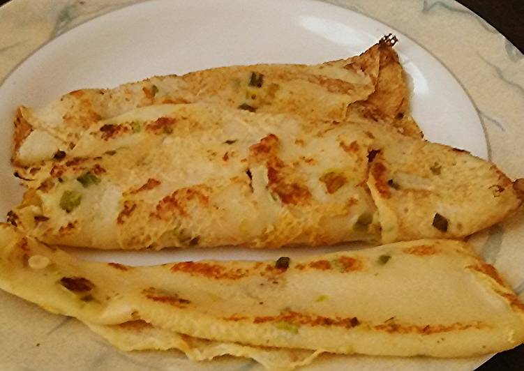 Step-by-Step Guide to Prepare Any-night-of-the-week Scallions&#39; Crêpes