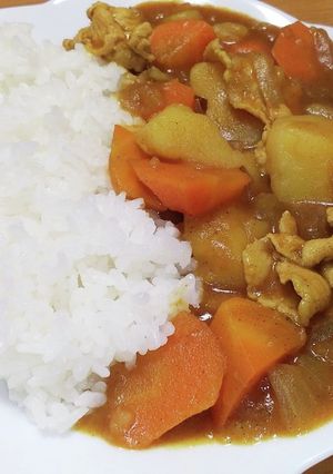 A picture of Curry Rice.