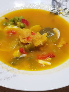 Una foto de Sopa pescado rápido tm5