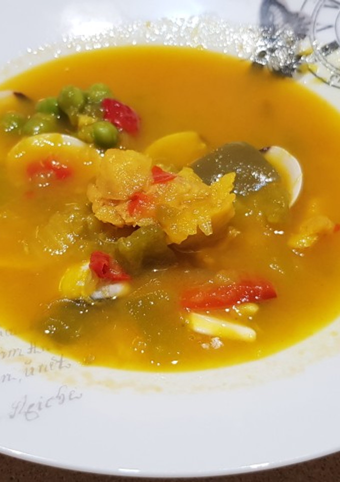 Una foto de Sopa pescado rápido tm5