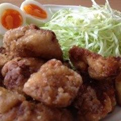 A picture of Frozen Tofu Kara-age with Shio-Koji.