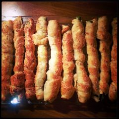 A picture of Asparagus and Cheese Roll Ups..
