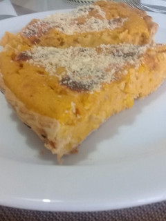 Una foto de Tarta de calabaza y avena