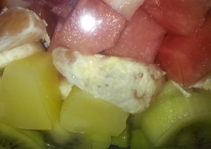 Easiest Way to Prepare Award-winning Momma&#39;s rainbow fruit salad