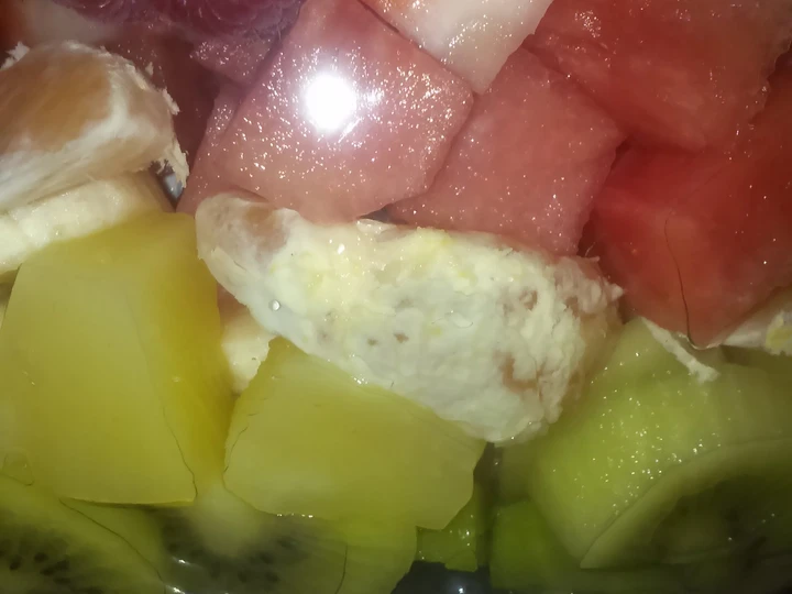 Easy Steps to Prepare Momma's rainbow fruit salad the Delicious Tasty