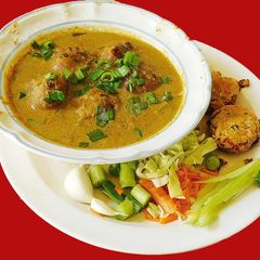 A picture of Vegetable Manchurian with an aromatic healthy sauce.
