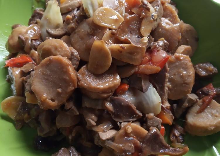 Cara Gampang mengolah Tumis Ati Ampela, Enak Banget