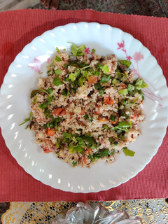 A picture of Little millet poha.