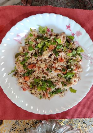 A picture of Little millet poha.