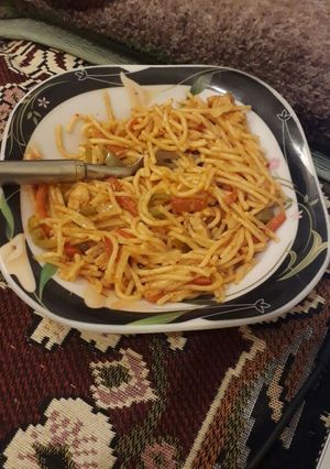 A picture of Spegatti.