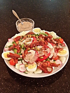 A picture of BLT Summer Salad.