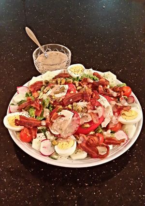A picture of BLT Summer Salad.