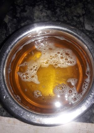 A picture of Homemade ghee.