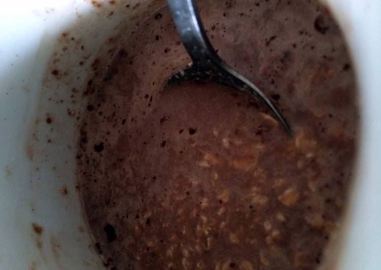 Simple Way to Prepare Homemade Milo Oat Breakfast