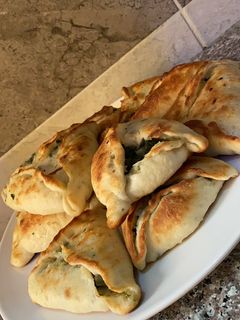 صورة لوصفة فطائر سبانخ