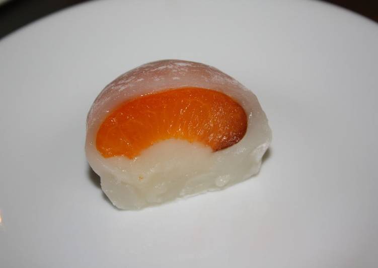 Simple Way to Prepare Original Apricot Daifuku