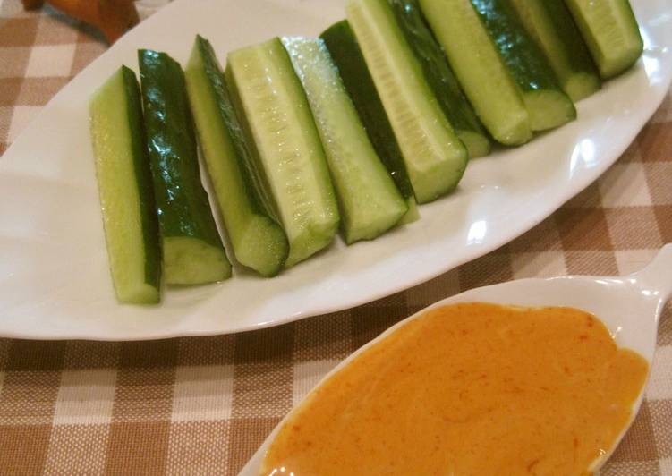 Recipe of Spicy Dip for Cucumbers