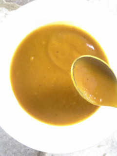 A picture of Acorn Squash Spicy Potage.
