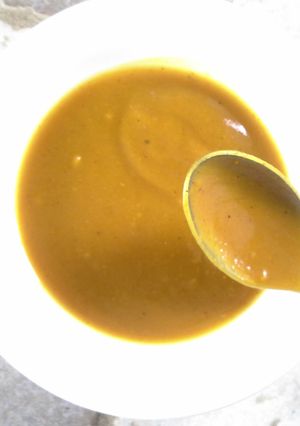 A picture of Acorn Squash Spicy Potage.