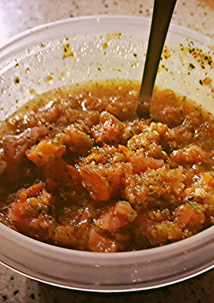 A picture of Basic Tomato Salsa.