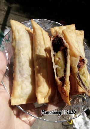 Foto resep Pisang coklat kulit pangsit