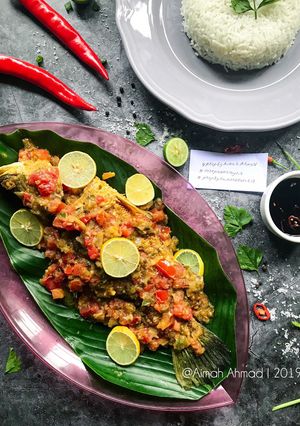 Gambar Siakap goreng sambal berlada