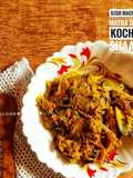 Ilish Maacher Matha Diye Kochu Shaak