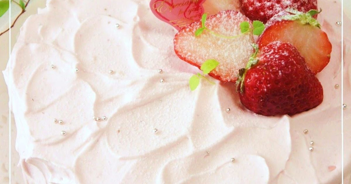 Strawberry & Azuki Cake Recipe by Hiroko Liston - Cookpad